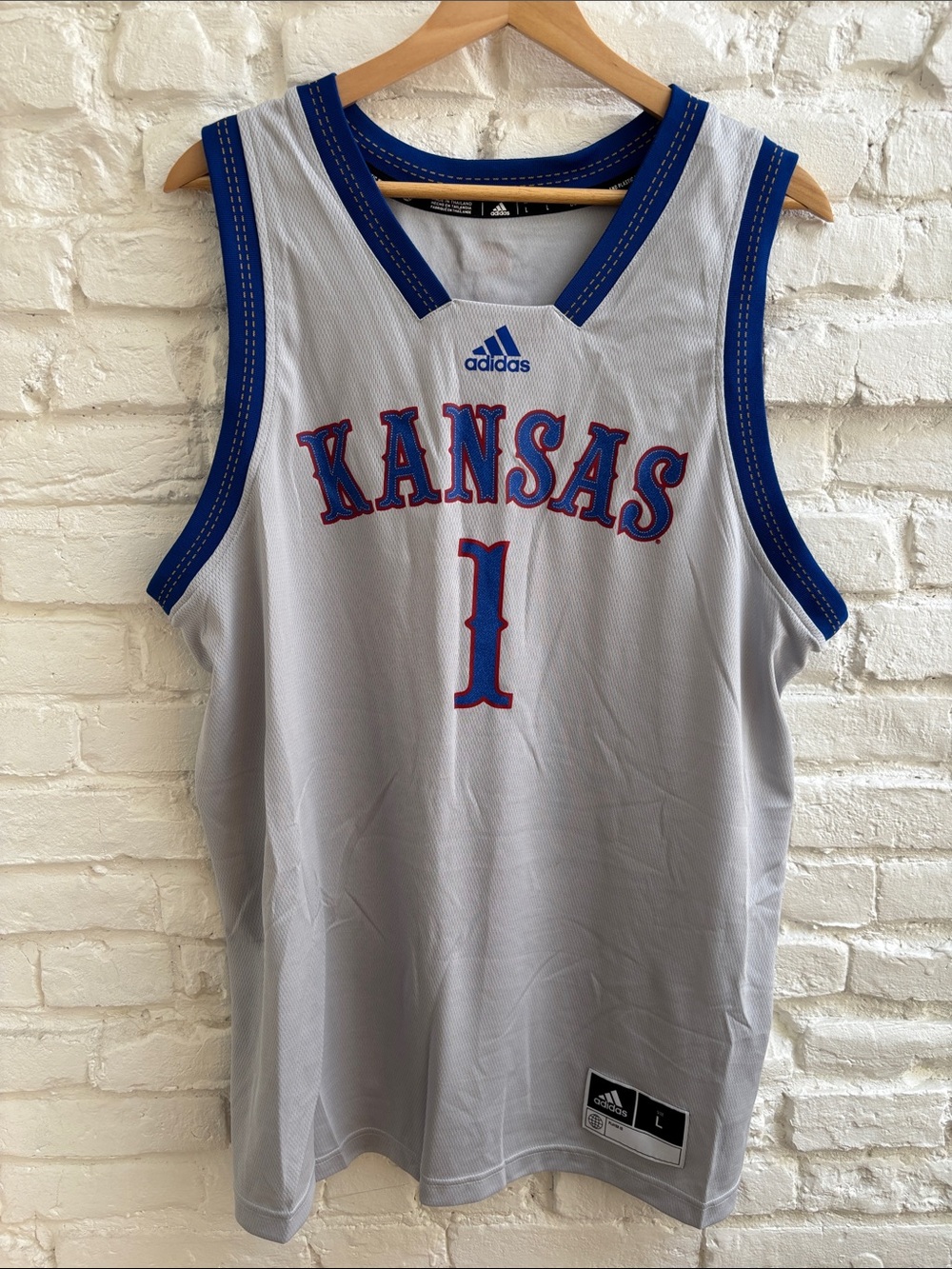 Adidas Kansas Jayhawks Swingman Jersey NWT L